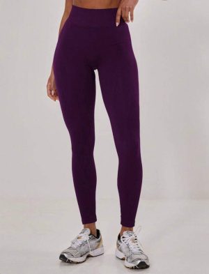 Legging Seamless High-Waist Morado
