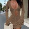 Vestido Tejido Boho con Lazo [TALLA L-S]