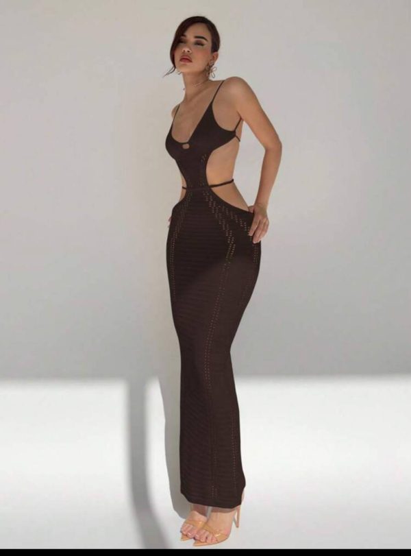 Vestido Largo Espalda Descubierta [TALLA M]