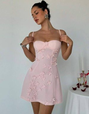 Vestido de Fiesta Corsé Floral [TALLA XS]