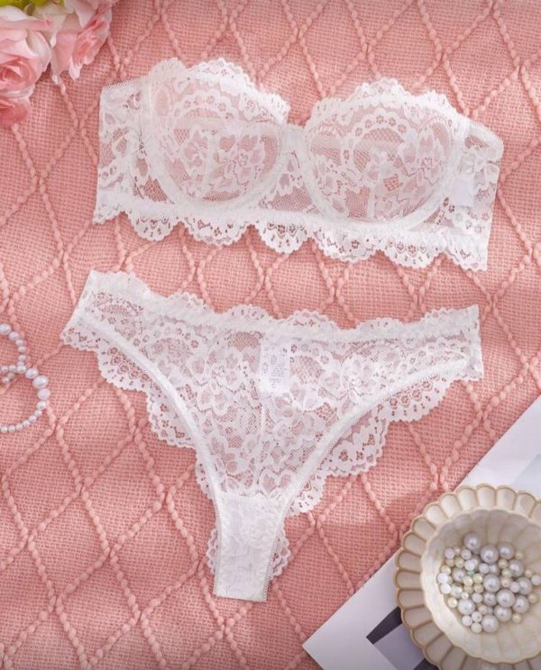 Set de Lencería Encaje Balconette [TALLA S-M]