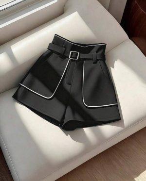 Short Sastre con Ribete en Contraste [TALLA M]