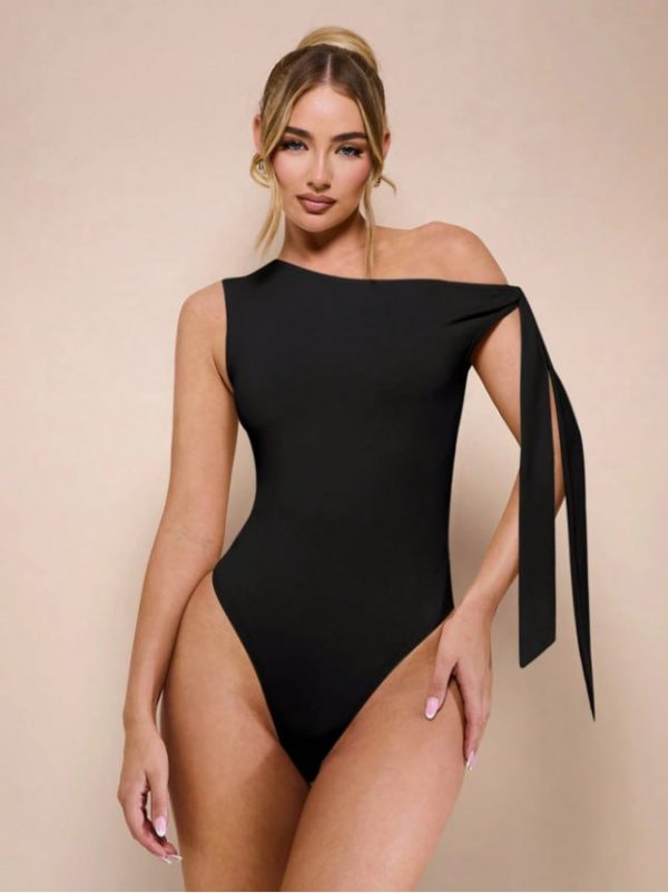 Body Asimétrico Lazo [TALLA XS]