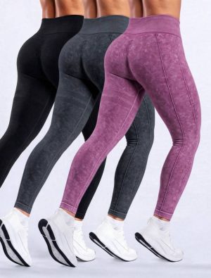 Leggings Efecto Lavado Premium [TALLA L]