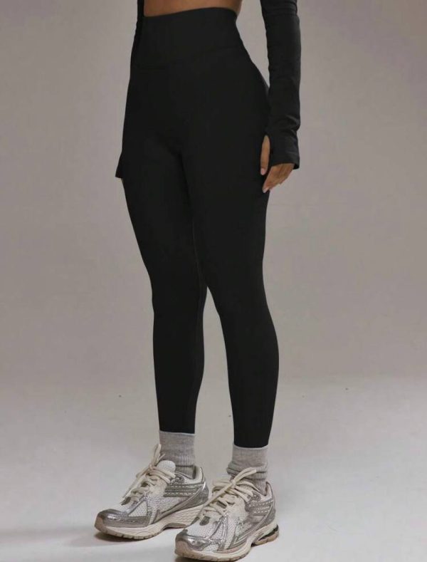 Leggings Deportivos de Cintura Alta [TALLA L]