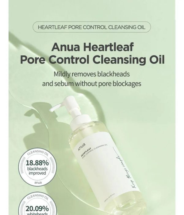 ANUA HEARTLEAF PORE CONTROL CLEANSING OIL