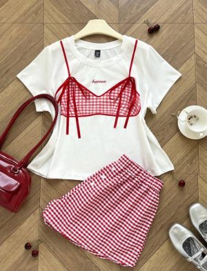 Conjunto Ilusión Coquette [TALLA XL]