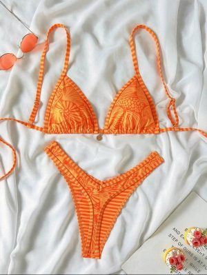 Bikini Mandarina Tropical [TALLA S]