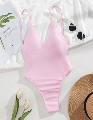 Bañador Rosa Minimal [TALLA XL]