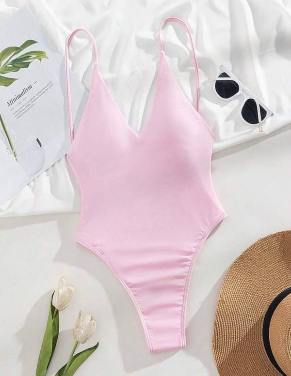 Bañador Rosa Minimal [TALLA XL]