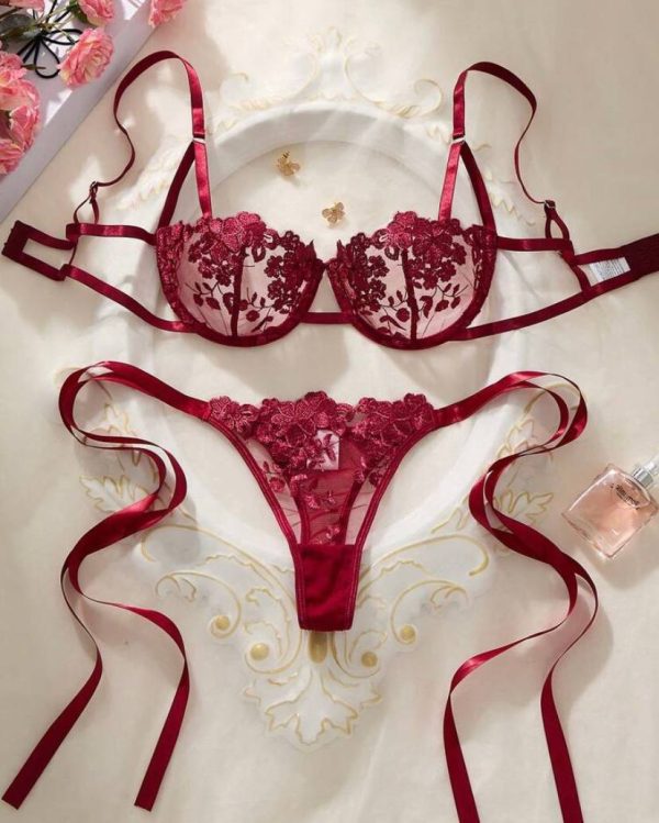 Lencería Merlot Real [TALLA L]